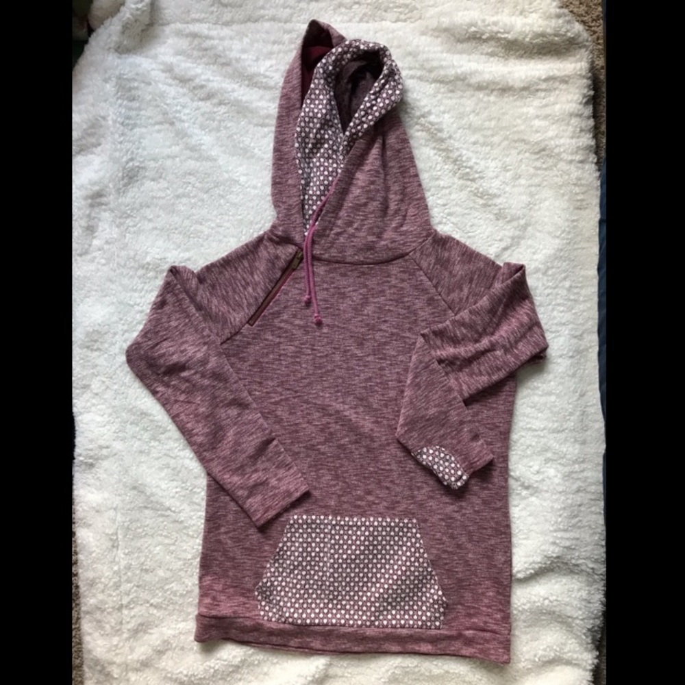DoubleHood Sweatshirt - Sugar Plum